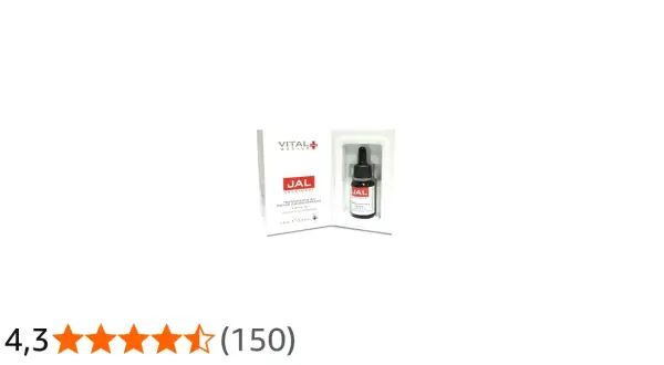 Tratamiento JAL con ácido hialurónico en gotas concentradas. Un frasco de 15 ml para una piel radiante.