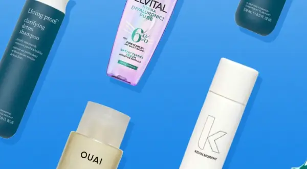 Verschiedene Shampoos und Sprays, die helfen, extrem fettige Haare zu bekämpfen.