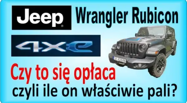 Ile pali Jeep Wrangler? Sprawdź, jak zmniejszyć spalanie i zaoszczędzić