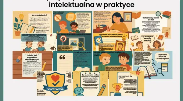 Plagiat to kradzież cudzej pracy. Uczciwość intelektualna w praktyce to szacunek dla twórczości innych.