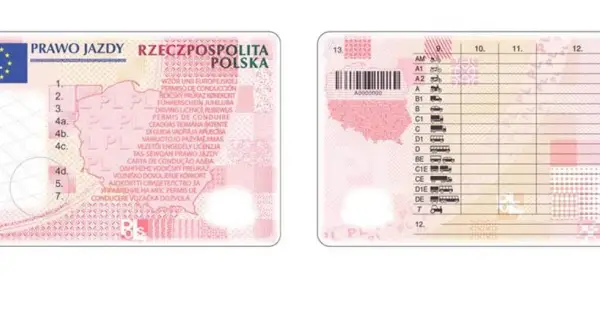 Polskie prawo jazdy za granicą – dowód tożsamości kierowcy, ważny w całej UE. Pokazuje kategorie pojazdów i dane właściciela.