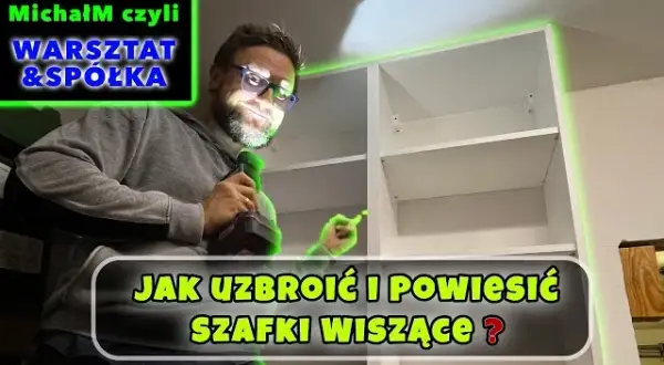 Jak powiesić ciężką szafkę? Poradnik eksperta, by wisiała stabilnie.