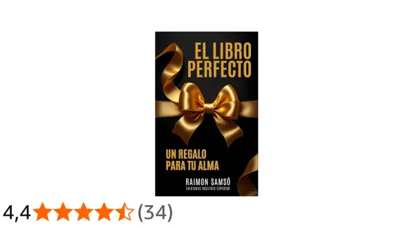 Portada de "El Libro Perfecto", un regalo para tu alma. Ideal para la lectura para relajar la mente.