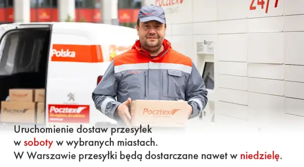 Poczta Polska i Pocztex: Do której dostarczą Twoją paczkę?