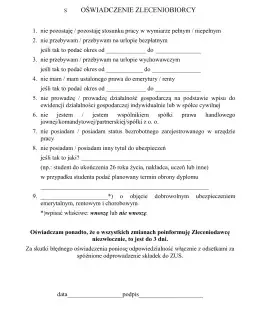 Jak bezbłędnie wypełnić oświadczenie zleceniobiorcy? Uniknij kosztownych błędów