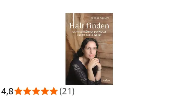 Buchcover: "Halt finden, wenn der Körper schmerzt und die Seele weint" bietet christlichen Trost bei Krankheit.