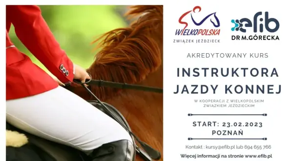 Kurs instruktora jeździectwa powszechnego PZJ - wymagania i koszty