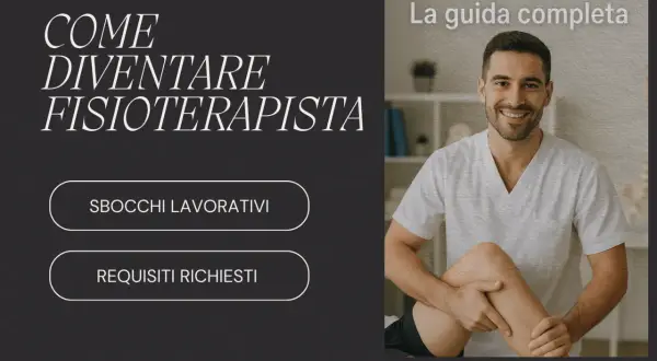 Guida completa su come diventare fisioterapista: sbocchi lavorativi e requisiti. Un professionista sorride mentre esegue un trattamento.