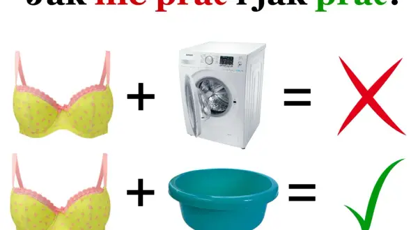 Jak prać biustonosz w pralce? Bezpieczne pranie krok po kroku