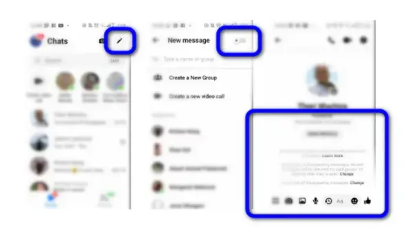 Messenger: Zrzut ekranu z rozmowy wideo czy on/ona o tym wie?