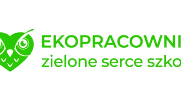 Zielone serce szkoły, symbol ekopracowni, to symbol troski o środowisko i edukacji ekologicznej.