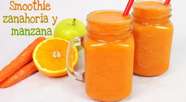 Batido de Zanahoria y Manzana: Piel Radiante, Vientre Plano y Más