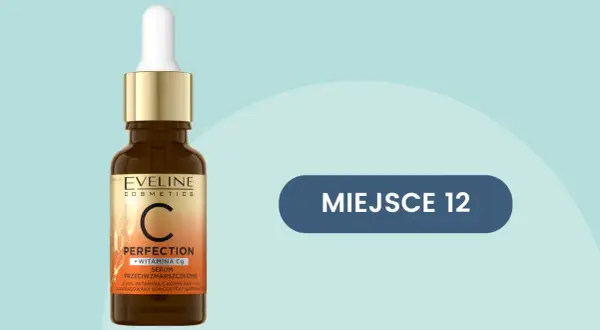 Serum Eveline Perfection z 20% witaminą C to najlepiej przyswajalna witamina C, która naprawia skórę.
