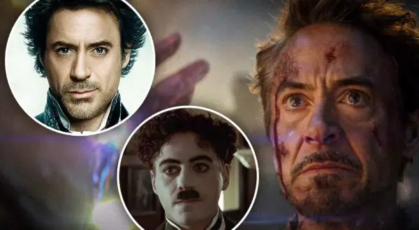 Robert Downey Jr. i hans ikoniska roller, från Sherlock Holmes till Charlie Chaplin och Iron Man. En hyllning till filmer med Robert Downey Jr.