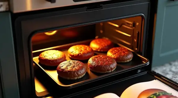 Jak piec burgery w piekarniku? Temperatura, czas i soczystość