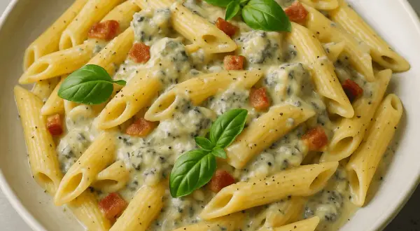 Spaghetti z serem pleśniowym: Jak zrobić idealny kremowy sos?
