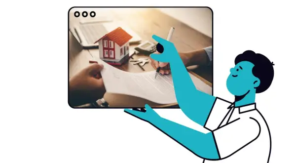 Firma contratto mutuo con garante, anche se si è un cattivo pagatore, per l'acquisto di una casa.