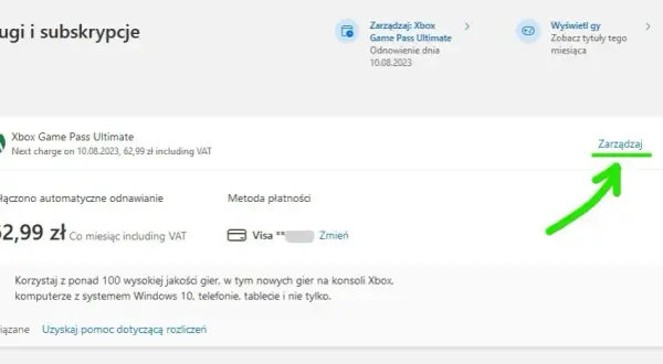 Jak anulować subskrypcję Xbox Game Pass i uniknąć niechcianych opłat