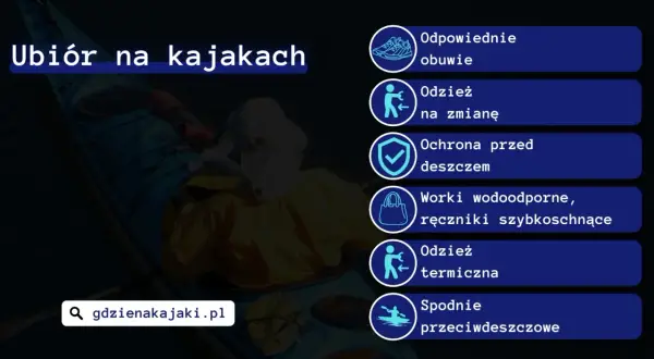 Jak się ubrać na kajaki latem? Komfort i bezpieczeństwo na wodzie.