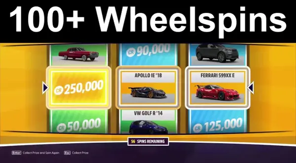 Ukryte sposoby zdobycia super wheelspinów w Forza Horizon bez wysiłku
