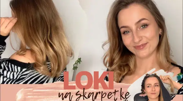 Jak zrobić loki na skarpetce - prosta metoda bez ciepła, która działa
