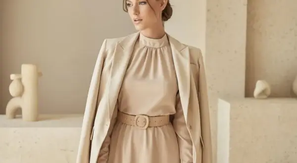 Jaką bluzkę do beżowej marynarki wybrać, aby wyglądać stylowo?