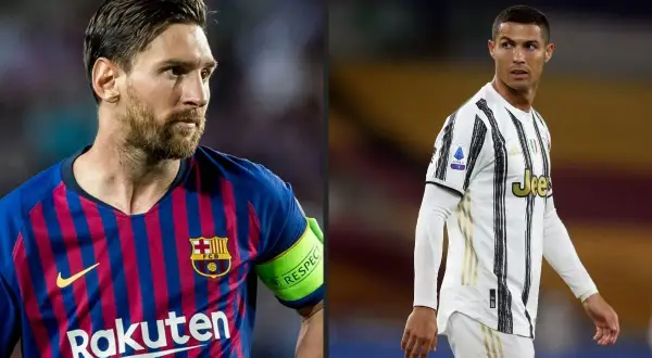 Messi w koszulce Barcelony i Ronaldo w stroju Juventusu. Wiek tych legend to temat dyskusji, ale ich gra mówi sama za siebie.