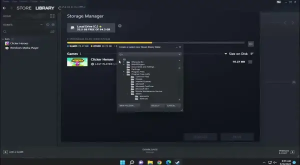 Gdzie Steam zapisuje gry? Prosty sposób na zmianę folderu instalacji