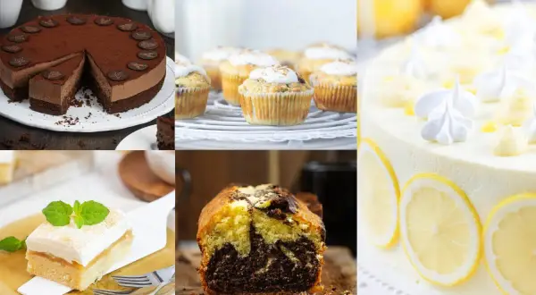 Kuchen rezepte: Schokoladenkuchen, Muffins, Zitronentorte und Marmorkuchen. Ein Fest für jeden Gaumen!