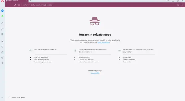 Try private compute services co to? Opera w trybie prywatnym ukrywa Twoją aktywność przed innymi użytkownikami urządzenia.