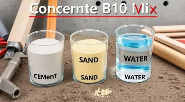 Ile cementu na m³ betonu B10? Oto dokładne proporcje składników