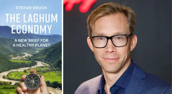 Stefan Krook, författare till "The Laghum Economy", presenterar en ny syn på en hälsosam planet.