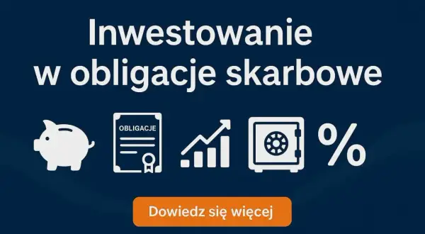 Inwestowanie w obligacje skarbowe: skarbonka, dokument, wykres wzrostu, oznaczają bezpieczne zyski. Dowiedz się więcej.