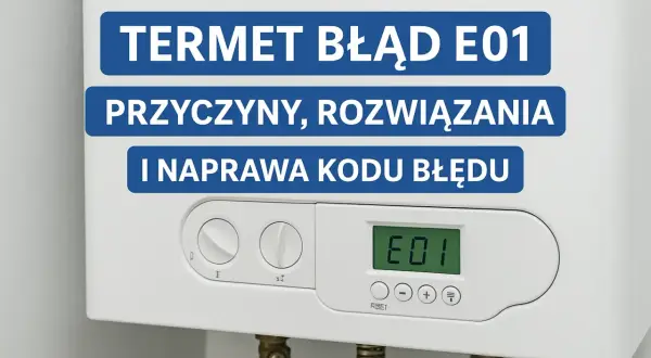 Termet błąd E01: przyczyny, rozwiązania i naprawa kodu błędu. Cyfrowy wyświetlacz pokazuje E01.