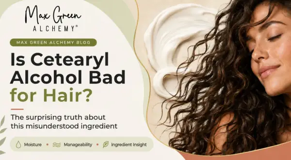 Capelli ricci e crema per capelli. Scopri se il cetearyl alcohol è dannoso per i tuoi capelli e la verità su questo ingrediente.