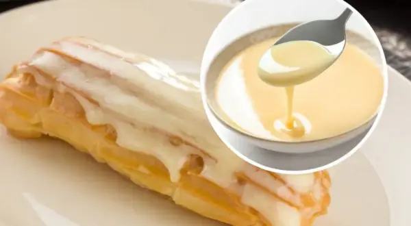 Słodki ptys z kremem, czyli custard. Pyszny deser, który rozpływa się w ustach.