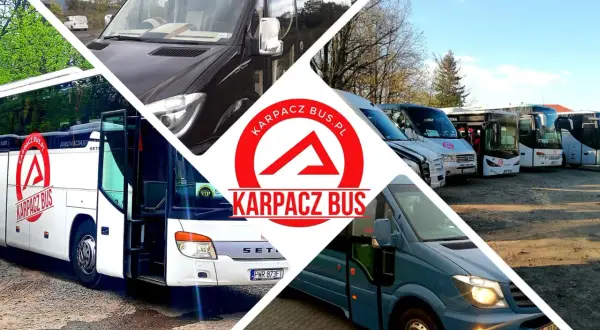 Karpacz Bus oferuje przewozy busami. Sprawdź cennik na karpaczbus.pl. Flota nowoczesnych busów gotowa na podróż.