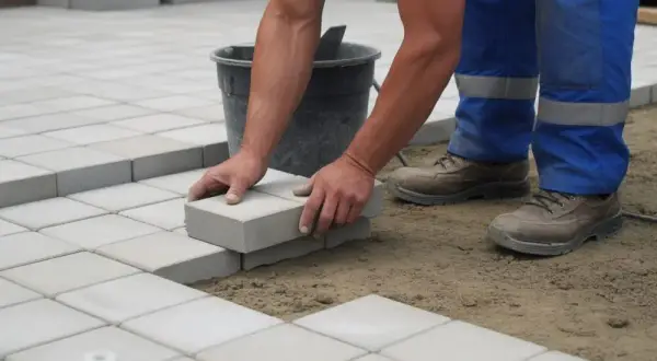 Co dać pod kostkę brukową, aby uniknąć problemów z jej osiadaniem?