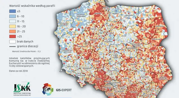 Gdzie jest najwięcej kościołów w Polsce? Zaskakujące statystyki i regiony