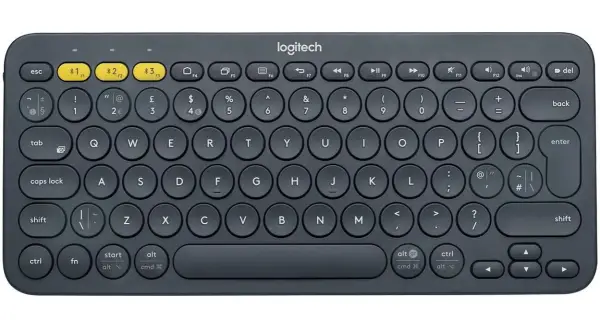 Logitech klawiatura, idealna do pisania na Androidzie. Kompaktowa, z okrągłymi klawiszami, zapewnia komfort pisania. Najlepsza klawiatura android dla wymagających.