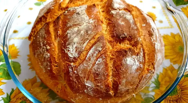Chleb w szklanym naczyniu? Tak! Idealny bochenek bez ryzyka