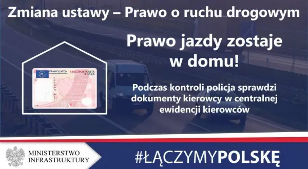Pozytywny wynik egzaminu na prawo jazdy! Nowe przepisy o ruchu drogowym oznaczają, że dokument pozostaje w domu, a policja sprawdzi dane w centralnej ewidencji.