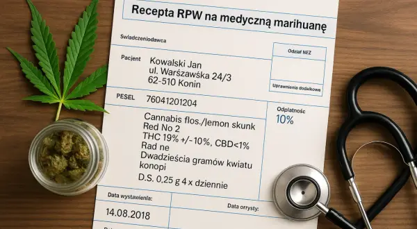 Medyczna marihuana: Kup legalnie! Recepta, apteka, koszty