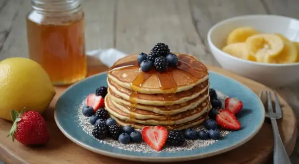 Prosty przepis na dietetyczne pancakes bez cukru i tłuszczu – zdrowe i pyszne
