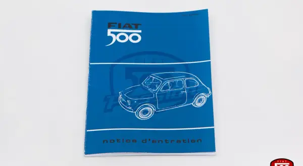 Notice d'entretien Fiat 500, 16ème édition. Le manuel de révision pour votre Fiat 500.