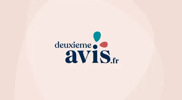 Logo "deuxieme avis.fr" avec des formes abstraites. Il est temps de considérer les 6 situations dans lesquelles demander un deuxième avis.