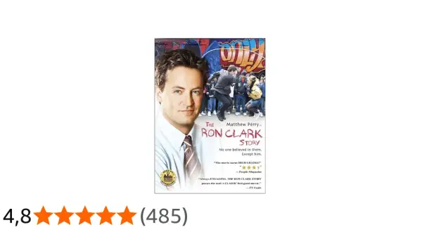 Matthew Perry in "The Ron Clark Story", ein inspirierender Film über einen Lehrer, der an seine Schüler glaubt.