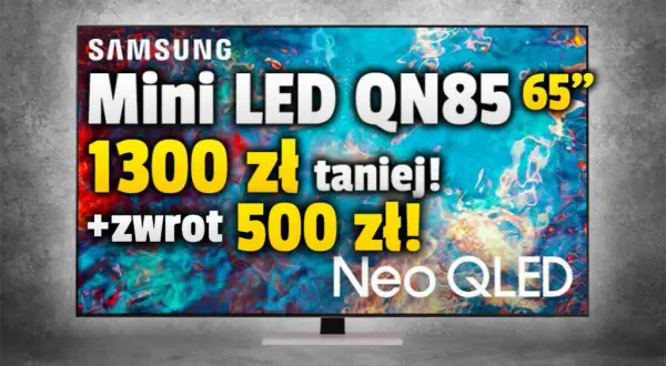 Jaki telewizor 65 cali? OLED, QLED, Mini LED wybierz świadomie!