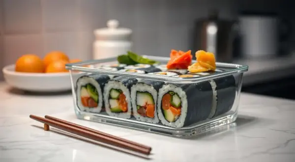 Ile można przechowywać sushi, aby uniknąć zatrucia pokarmowego?