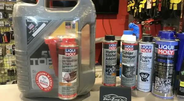 Jaki olej do silnika 2.0 TDI 140KM? Zestaw Liqui Moly z olejem 5W-40 i dodatkami do czyszczenia układu paliwowego i DPF.